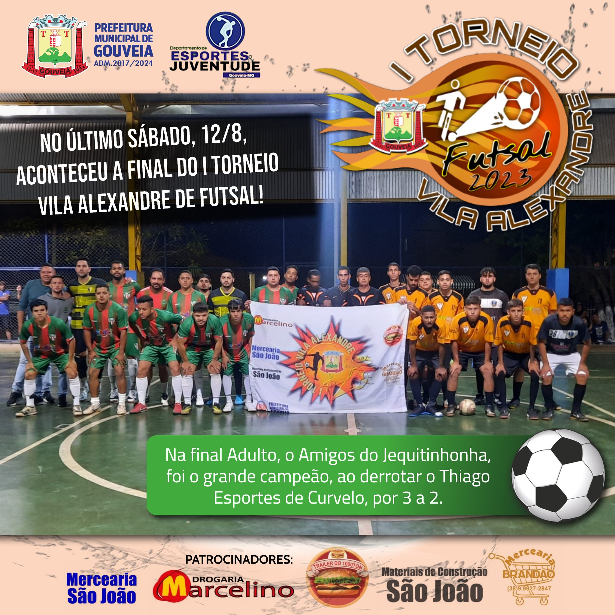 2210 Final do I Torneio Vila Alexandre de Futsal!